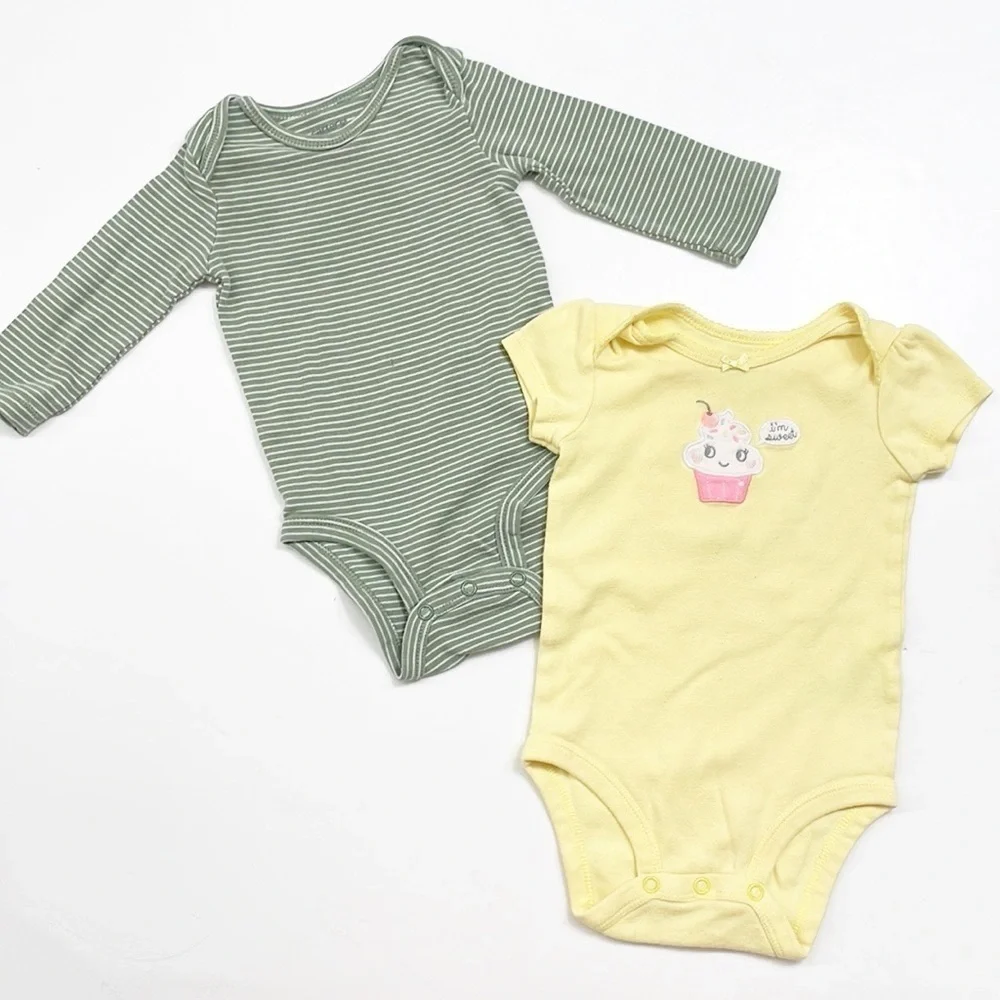 Carter's baby girls bodysuits